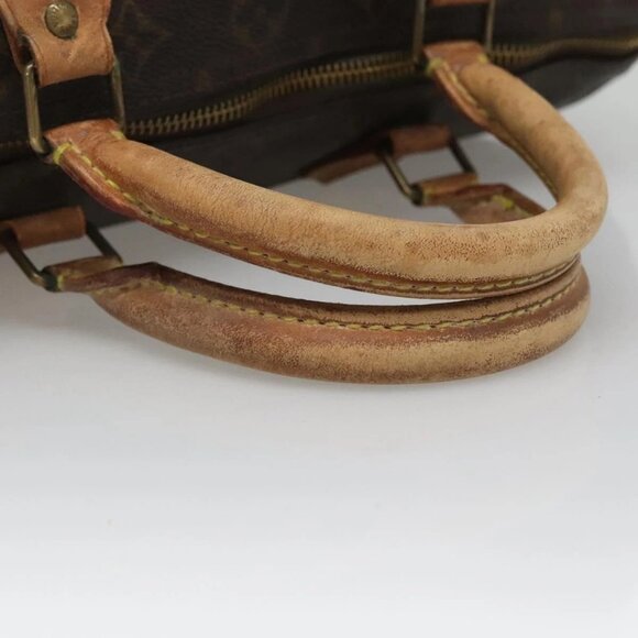 LOUIS VUITTON Monogram Speedy 30 Hand Bag M41526 LV Auth 137081 - Picture 8 of 16